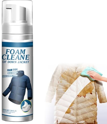 200ml Dry Foam Cleaner For Clothes,2026 Foam Dry Cleaning Agent,Fabric Stain Removing Spray