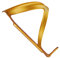 Supacaz Fly Cage Ano (Aluminum) Porte bidon vélo, VTT Mixte Adulte, Or(Gold), FR : Taille Unique (Taille Fabricant : Taille One sizeque)