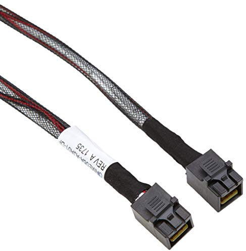 ASUS - Cable Externo SAS Mini SAS HD (SFF-8644) a Mini SAS HD (SFF-8644) para TS500-E8-PS4 V2, TS700-E8-PS4 V2