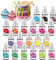 Lebensmittelfarbe - 20 Flüssige Lebensmittel Farben Set für Kuchen Backen, Kekse, Macaron - Hochkonzentrierte Food Coloring für Kuchendekoration, DIY Slime, Schleimherstellung DIY Seifen Handwerk