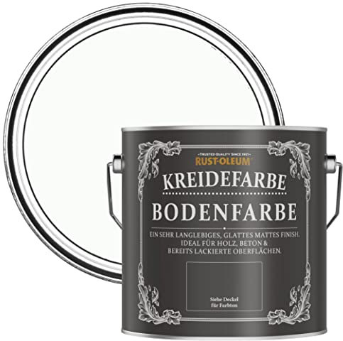 Rust-Oleum kratzfeste Kreidefarbe Bodenfarbe in mattem Finish -Mondstein 2.5L