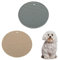Tapis Gamelle Chien et Chat, Tapis Antiderapant Dessous Gamelles pour Animaux, Tapis d Alimentation Imperméable Silicone, Tapis Silicone Bol Antidérapant Tapis de Nourriture, 2 pièces
