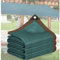 ZHJSHOU Telo Vela Ombreggiante, Tenda a Vela Parasole Rettangolare,90% Protezione Solare Rete Telo Ombra, Rete Ombreggiante Antistrappo, Rete Antigrandine per Orto,Verde Scuro,2X3m