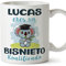 MUGFFINS Tazas Personalizadas para BISNIETO - En Español - Koalificados Personalizados - 11 oz / 330 ml - Regalo personalizable original y divertido