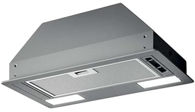 Jetair Cappa aspirante 72 cm, installazione a incasso nel pensile, grigio, pulsantiera meccanica, illuminazione LED - VIERA GR/A/52 (PRF0187067)