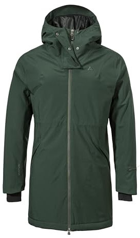Schöffel Damen Style Crivat Wms Winter Parka, Dark Jade, 42 EU