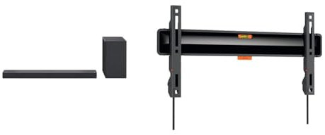 LG DSC9S 3.1.3 Soundbar (400W) mit kabellosem Subwoofer & Vogel's TVM 3405SP Flache OLED TV-Wandhalterung für 32-77 Zoll Fernseher
