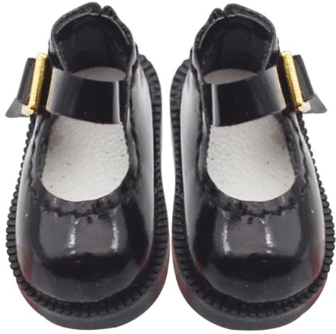 DIKACA 1 Paar Puppenschuhe Dekorative Mini Schuhe Mini Schuhe Ornamente Schuhe Für Baumwollpuppen Miniatur Schuhe Simulation Schuhe Schuhe Spielzeug Mini Szene