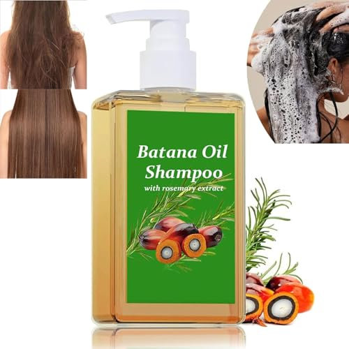 Batana Oil Shampoo, Batana-Shampoo für alle Haartypen, Nourishes Scalp (1 Stück)