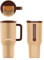 Kambukka Rio 32oz / 950ml Leakproof Insulated Tumbler with Telescopic Straw – Stainless Steel, Keeps Cold for 24+ Hours, BPA-Free, Dishwasher Safe, Carry Handle, Fits Cup Holders - Almond Dream