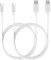 PHONILLICO Cable compatible avec enceinte Xiaomi Mi Portable Bluetooth Speaker MDZ-36-DB/Mi Portable Bluetooth Speaker Mini [PACK 2] USB TYPE USB-C Blanc 1 Mètre