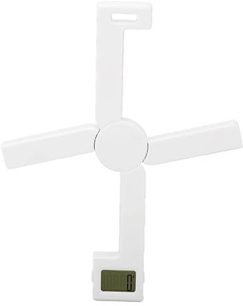 Balanza de cocina digital plegable, báscula de alimentación compacta 5000 g, pantalla LCD, 5 unidades, ABS báscula portátil para repostería, café, especias