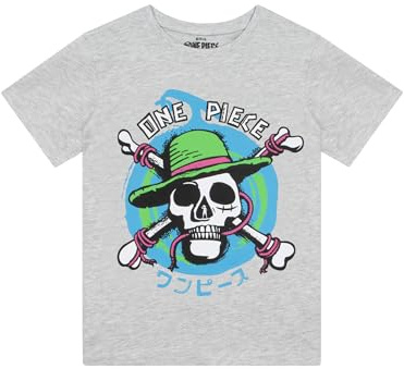 One Piece Boys Tshirt, Anime T Shirt, Kids T Shirt, Kids Clothes for Summer, Cotton Summer Top, Ages 7 to 13 Years