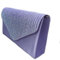 LeaHWard Diamante Clutch Purses Crystal Sparkly Beaded Handbags Prom Bridal Wedding Bag 299 (Lilac 074)