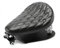 Triclicks Universal Schwarzer Motorrad Solo Sitz Mit Federn/Halterung/Base