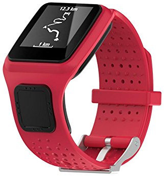 Banda de Reloj La Moda Los Deportes Silicona Correa de Pulsera para Tom Multi Sport/Cardio GPS Reloj