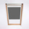 BLACKOUT Skylight - Persianas enrollables para ventanas de techo Dakea - Gris (C2A)