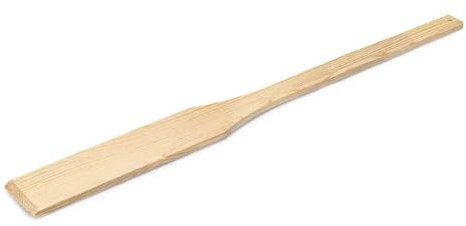 CHAMPS Wooden Stirring Paddle For Cooking – Extra Long Wooden Spoon for Cooking Large Stock Pots & Crawfish Paddle - 36 inches