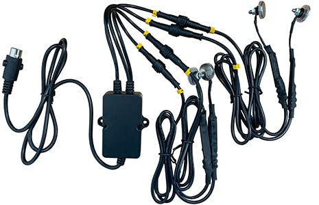 Huachuang Limoss Premium Touch Sensor und Control Box Set Ersatz Elektrischer Liegemotor-Touch-Controller für Lift Chair-Elektrische Liege-Power-Sofa für Limoss-Okin-Kaidi (4 Touch) 5 Pins