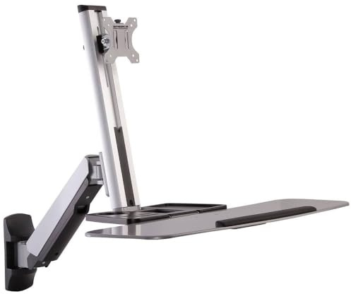 Speaka Professional SP-MM-705 Single Monitor Wall Mount 33.0 cm (13) - 81.3 cm (32) Height-Adjustable, Tiltable