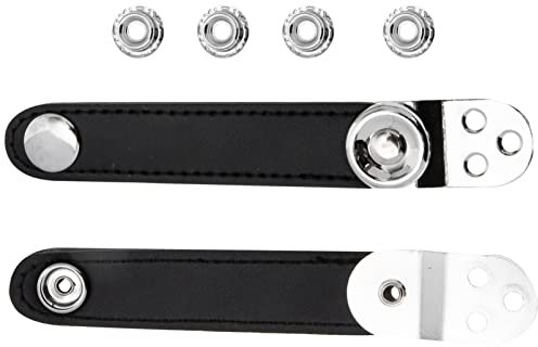 1er Set Doppellagige Gurtbänder Universal Akkordeon Zubehör Metallverbinder 6cm Achsabstand