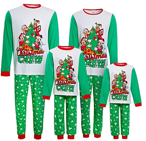 Disney Mickey & Friends Matching Family Christmas Pyjamas Adults Kids Xmas Pjs