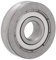 V6000ZZ V-Nut-förmiges Lager,10 x 30 x 8 mm V-Nut-Lagerscheibe Führungsradlager,Stahl abgedichtete Kugellager V-Nut-Rollenkugellager für Glätteisen-Führungsrad und andere Drahtführungsräder
