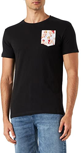 FRENCHCOOL 1988 Herren Moulin Rouge, Schwarz T-Shirt, XL