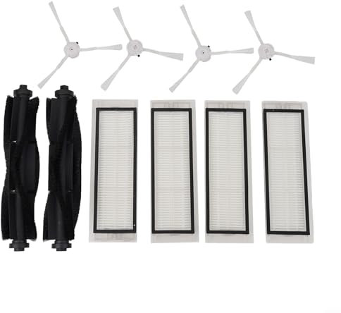ZYNCUE 4Pcs Spazzola Laterale, Filtro Con Spazzola Principale Reoller Accessori di Ricambio Parti Per 360 S5 S7 S6 Spazzare Robot Aspirapolvere