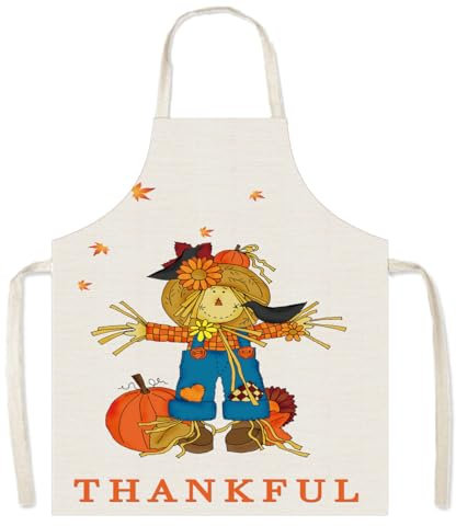 Kittelschürze Damen Blau Gelb Kochschürze Kinder Baumwolle Leinen Kinderschürze Verstellbare Kochschürze Damen Waschbar Schürze Kinder Herren Langlebig Küchenschürze Mädchen 38x47cm