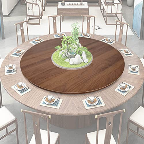 Lazy Susan - Piatto girevole in legno per tavolo da pranzo, per organizzare facilmente il cibo, 100 cm, colore D
