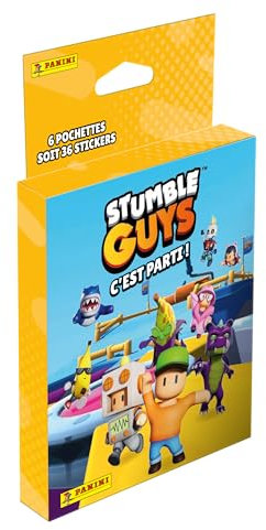 Panini Stumble Guys Blister 6 bolsas, 005104KBF6