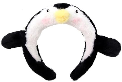 Ksikdeg Pinguin-Haarbänder für Fotostudio, Halloween, auffällige Requisiten für Konzert, Tierparty, Alltag, Kopfschmuck