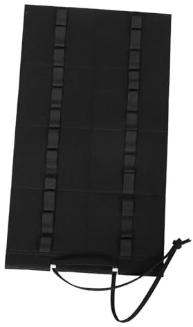 Supvox Tragbarer Drumstick Halter Wandmontage aus Filz für Schlagzeugsticks Faltbares Drumstick Display mit Organizer-funktion für Musiker und Drummer