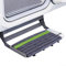 Tapis de marche réglable pour camping-car, caravane, camping en plein air, 46 x 46 cm (vert)