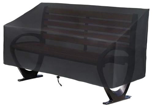 Wasserdichte Bankabdeckung - Outdoor Sitzgarnitur Schutz - Möbel Staubschutz Außenlagerung Für Garten Terrasse Sitzgruppe Sonne Schnee