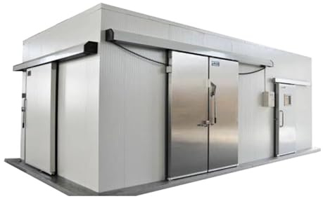 Portable Modular Walk-In Freezer, Customizable Size Cold Room with Quick Assembly, Low Noise & Energy Saving, for Small Restaurant Café & Outdoor Vendor