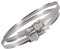 HG Power 150mm Hose Clips 2 Pack Adjustable Hose Clamps 60-165mm Stainless Steel Pipe Clamp Inline Fan Ducting Clip