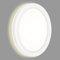 BRILONER - LED Wandlampe mit indirektem Licht, flach, neutralweiße Lichtfarbe, Aussenlampe, Wandleuchte aussen, LED Strahler außen, Außenleuchte, Außenwandleuchten, 21x2,8 cm, Weiß
