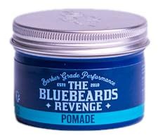 The Bluebeards Revenge, Wasserbasierte Pommade für Männer, Starker Halt und Traditionelles Glänzendes Finish, 100 ml