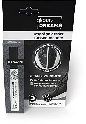glossy DREAMS Unisex – Erwachsene Imprägnierstift, schwarz, 1 Stift