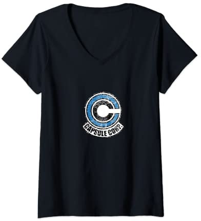 Femme Dragon Capsule Ball Corp. T-shirt pour homme et femme T-Shirt avec Col en V