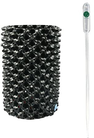 IVORYS-GARDEN Superoot AirPot 6 Liter Grow Pots Pflanztöpfe Innen- und Außenbereich Schwarz