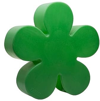 8 seasons design Shining Flower Solar Deko-Lampe Blume Ø 40cm (Grün), inkl. Solarmodul und LED-Leuchtmittel in warmweiß, Outdoor Deko, Garten