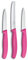 Victorinox Swiss Classic - Juego de cuchillos de cocina (3 piezas), color rosa