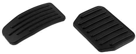 Aupoko Perfomance Pedale für Tesla Model 3 & Model Y 2022 2023 2017-2021, Aluminium Anti-Rutsch Gas- und Bremspedalabdeckung Kompatibel mit Tesla 3 & Y, Tesla Pedalkappen Schwarz