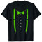 Grüne Fliege Hosenträger Kummerbund Smoking Fliege T-Shirt
