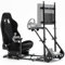 Dardoo Professional Sim Racing Cockpit with Seat and Monitor Stand, Compatible with Logitech G29 G920 G923/Thrustmaster T128 T150 T248 (Not including all electronic devices)