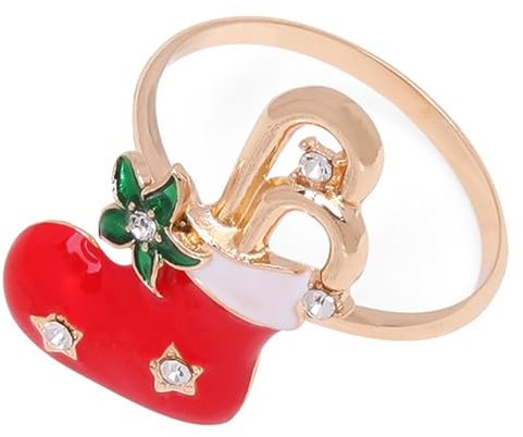 Weihnachtsserviettenring Weihnachten Serviettenring Schneemann Weihnachtsmann Baum Rentier Tischdekoration Abendessen Serviettenhalter Schnalle Xmas Party Supplies Luxus Serviettenring