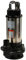 Konfiur 1500W Fäkalienpumpe, 36000 L/H Schmutzwasserpumpe 2 HP Tauchpumpe Abwasserpumpe Schlammpumpe Abwasserpumpe mit Schwimmermax. Hub (Kopf): 72', 22m Max.Q:36 M³/H
